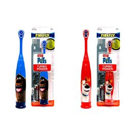 6 pieces Firefly Toothbrush 1pk Pets tr - Store