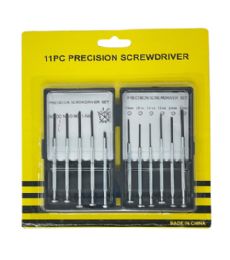 144 Pieces 11pc Precision Screwdriver Set - Tool Sets