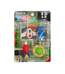 288 Bulk Mini Eraser Space Ship Style