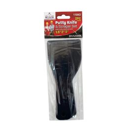 72 pieces 3 Pc. Plastic Putty Knife Set - Outdoor Recreation