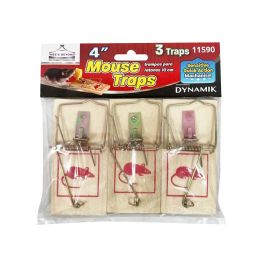 144 pieces 3pc Small Mouse Trap - Pest Control