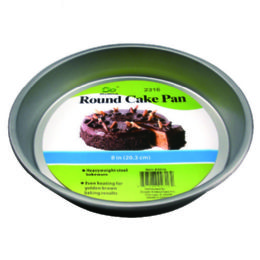 36 pieces Round Cake Pan 8" - Frying Pans and Baking Pans