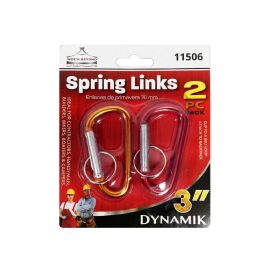 144 pieces 2pc 3" Bright Spring Links - Hardware Miscellaneous