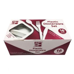 24 pieces 48pk Plastic Cutlery, 24 Boxes/case - Disposable Cutlery