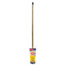 12 pieces Cotton Mop No.20,59"high - Cleaning Products