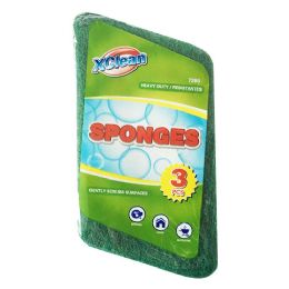 48 pieces Sponges (3 Pcs) - Scouring Pads & Sponges