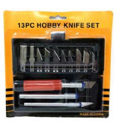 72 Pieces 13pc Hobby Knife Set - Tool Sets