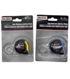 24 Pieces Tape Measure With Key Chain - Tape Measures and Measuring Tools