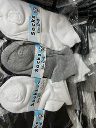 120 Wholesale Assorted Color Ankle Sock Size 2-4