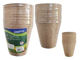 24 Pieces 10pc Seedling Plant Pots Biodegrade - Garden Planters and Pots