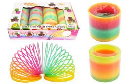 72 Pieces Slinky (neon) - Light Up Toys