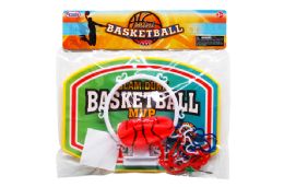 24 Wholesale Mini Basketball Play Set (8.5")