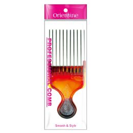 48 Pieces Hair Pick Metal 12/288s - Brushes