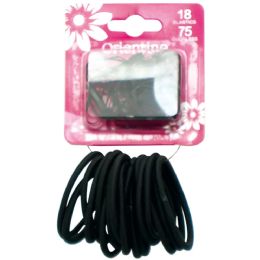 48 Pieces 93ps Hairband Set Blk - Hair Accessories