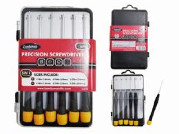 96 Wholesale Screwdrivers Precision 6pc