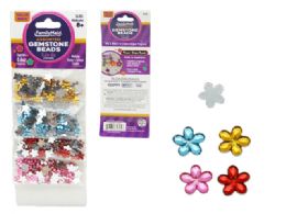 288 Pieces Gemstone Beads Flower - Craft Beads