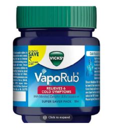 12 Pieces Vicks Vapo Rub 1.76 oz - First Aid and Bandages