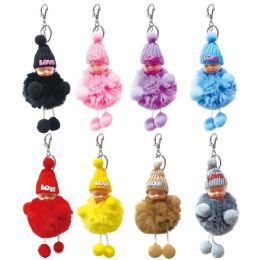 12 Pieces 4.7"baby Doll Key Chain - Key Chains