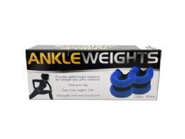 6 Bulk 1 Pair 2 Pound Adjustable Ankle Weights
