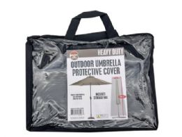 6 pieces Heavy Duty Outdoor Umbrella Protective Cover - Outdoor Recreation