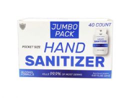 6 Wholesale 40 Piece Hand Sanitizer