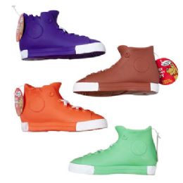 28 of Dog Toy Vinyl HigH-Top Sneakerwith Squeaker 4 Colors In Pdqhang Tag #s11050