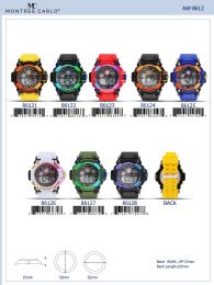 12 Bulk Digital Watch - 86127 assorted colors