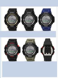 12 pieces Digital Watch - 85927 assorted colors - Digital Watches