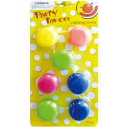 24 Pieces 7ct Spinning YO-Yos - Party Favors
