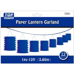 12 Pieces 12pc Lantern Garland 12ft - Party Accessory Sets