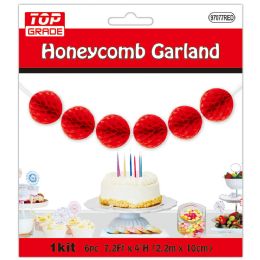 12 Pieces Honeycomb Garland - Party Accessory Sets