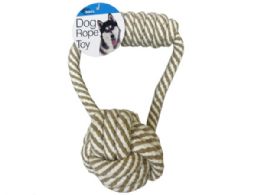 18 Bulk Rope Ball Pet Dog Toy With Handle