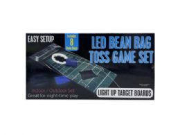 3 pieces Bean Bag Toss Game With Led Lights - Outdoor Recreation