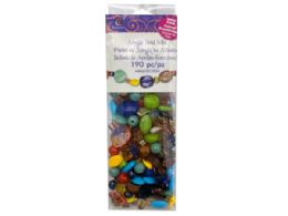 72 Bulk 190 Piece Colorful Acrylic Bead Mix