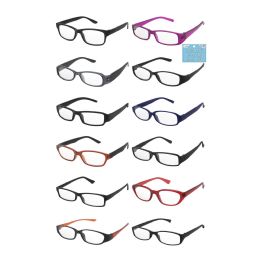 60 Bulk Reading Glasses Assorted Frames & Colors