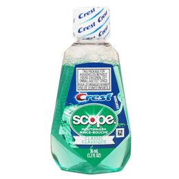 180 pieces Crest Scope Mouthwash Classic - Hygiene Gear