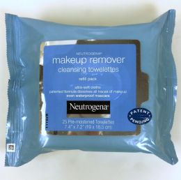 24 pieces Neutrogena Makeup remover cleansing cloth - 25 count - Hygiene Gear