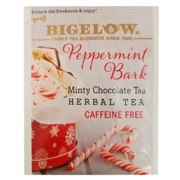 18 pieces Bigelow Peppermint Bark Tea - Food & Beverage Gear