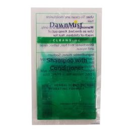 100 pieces DawnMist Shampoo with Conditioner - Packet - Hygiene Gear