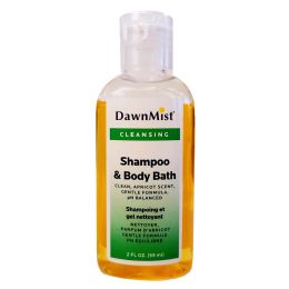 144 pieces DawnMist Shampoo & Body Bath - Apricot Scent - Hygiene Gear