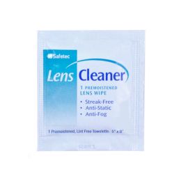 100 Wholesale Safetec Lens Cleaner wipe