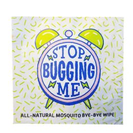 200 Wholesale LA FreshStop Bugging Me - Insect Repellent Wipe