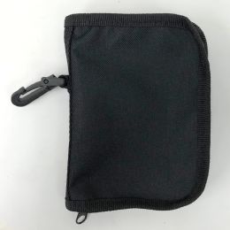 200 Bulk Bag, Folding with Zipper, 4.5" x 6" - Black