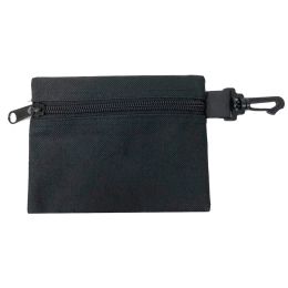 500 Wholesale Bag, with clip, 4" x 5" - Black