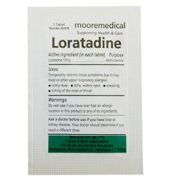 50 Bulk Moore Brand Loratadine Tablets