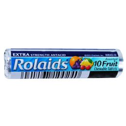 12 Wholesale Rolaids Extra Strength Assorted Fruit