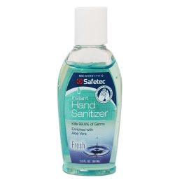 24 Wholesale Safetec Instant Hand Sanitizer with Aloe - 2 oz