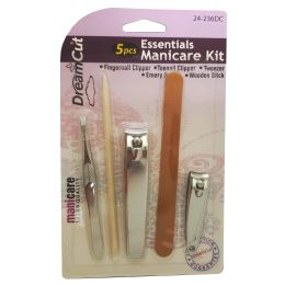 6 pieces DreamCut - 5 Piece Essentials Manicure Kit - Manicure and Pedicure Items