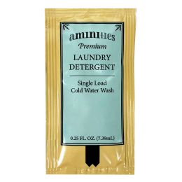 100 pieces Aminities Premium Cold Water Wash Laundry Detergent - Packet - Laundry Detergent