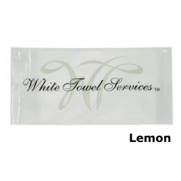 200 Wholesale White Towel Services Synthetic Towelette Lemon